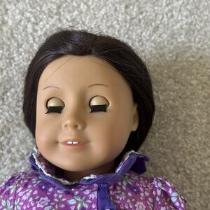 Ruthie- Kits best friend- American girl doll -one shoe is worn.